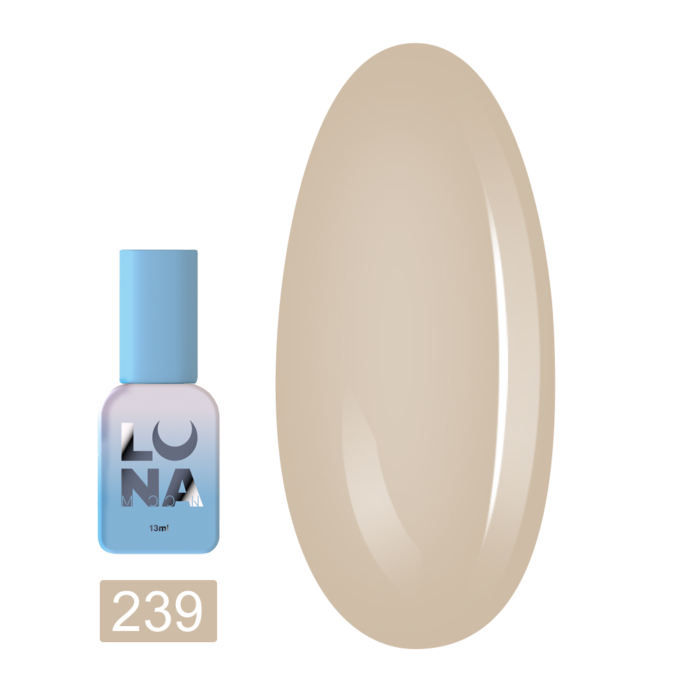 LunaMoon Гель-лак для нігтів LunaMoon 13 мл (Color 239)