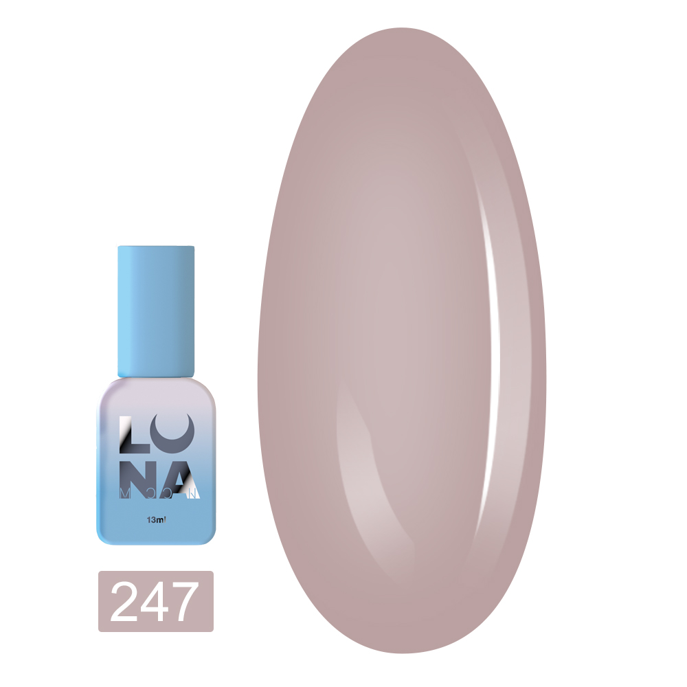LunaMoon Гель-лак для нігтів LunaMoon 13 мл (Color 247)