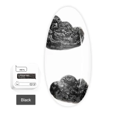 Гель для дизайна ногтей Gypsum gel Gel 5 г (Black)