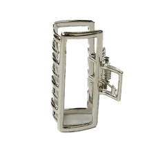 Краб бабочка прямокутна срібло 4 см