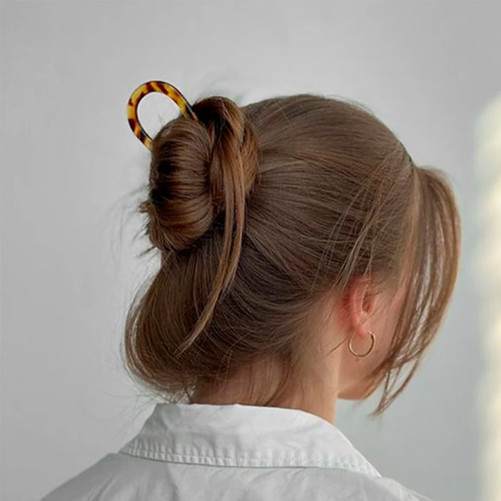 Тримач для волосся одинарний лео 17 см