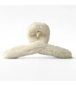 Краб петля мех белый 15 см