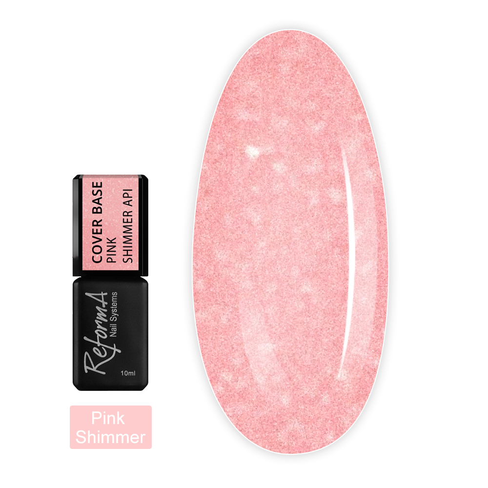 Reforma База камуфлююча Cover Base API 10 мл (942266 Pink Shimmer )