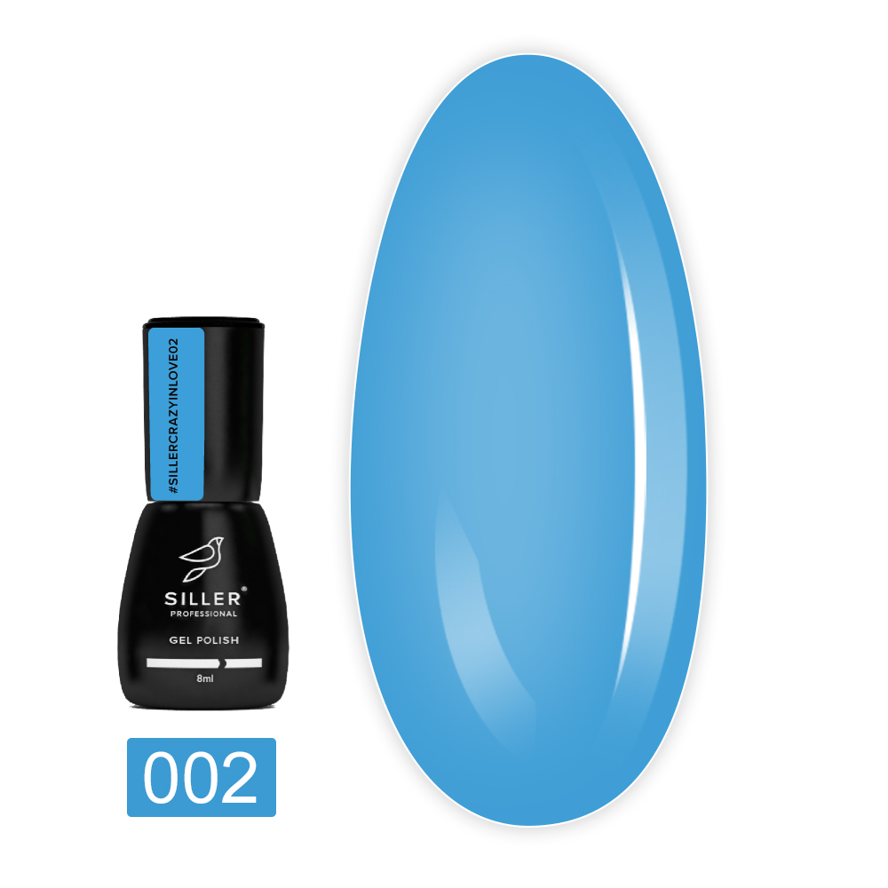 Гель-лак Crazy in Love 8 мл (002)