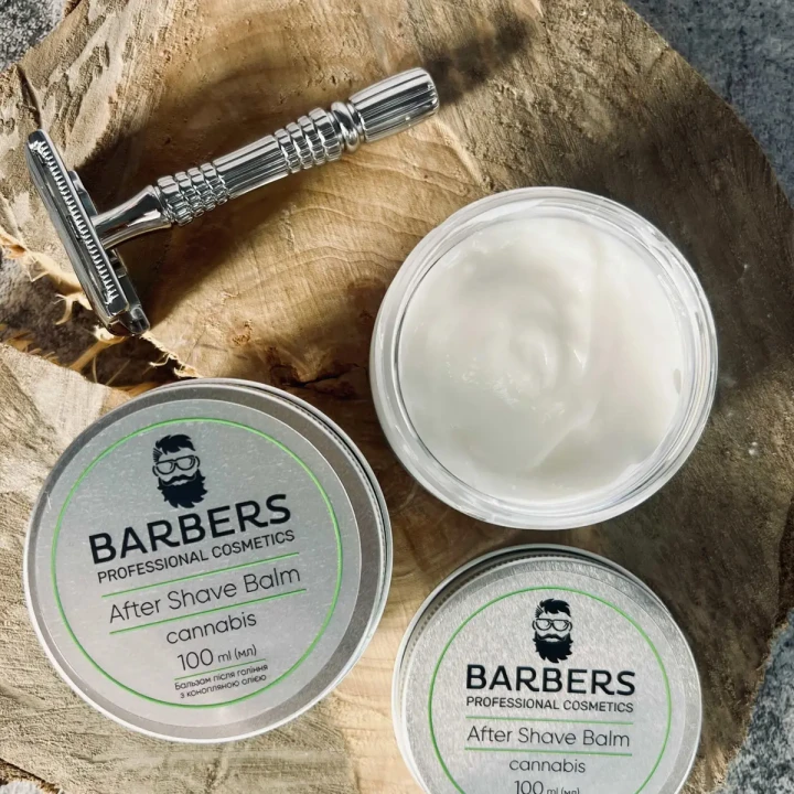 Бальзам після гоління з конопляною олією Barbers Cannabis 100 мл
