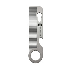 Металевий гребінець для бороди та волосся Barbers Metal Comb
