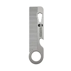 Металевий гребінець для бороди та волосся Barbers Metal Comb
