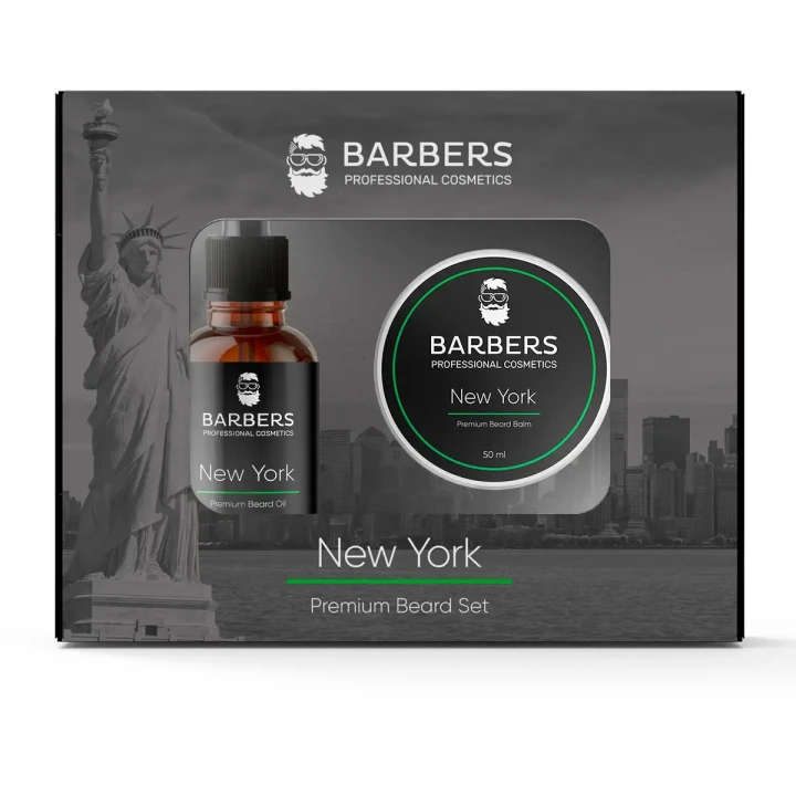 Набір для догляду за бородою Barbers 80 мл (New York)