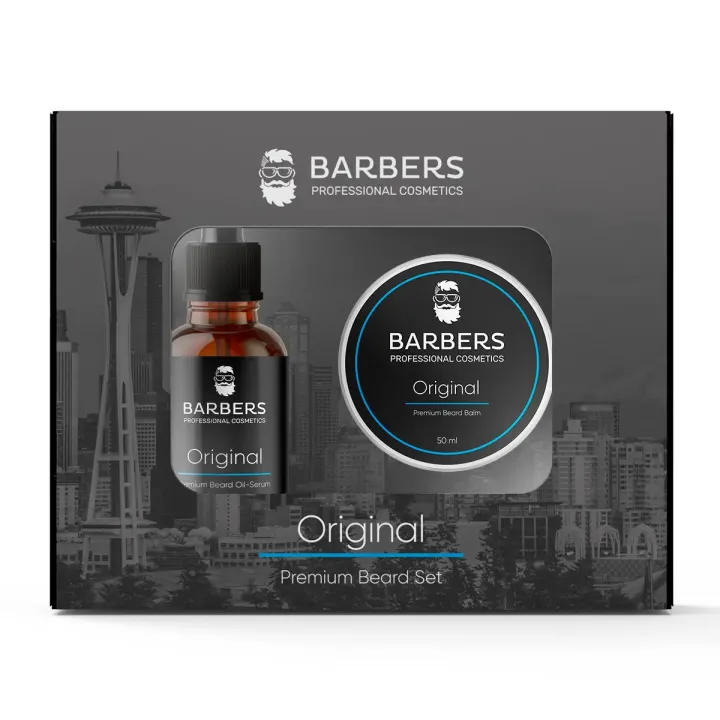 Набір для догляду за бородою Barbers 80 мл (Original)