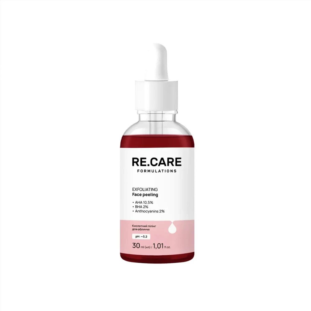 Кислотний пілінг для обличчя Exfoliating Face peeling 30 мл