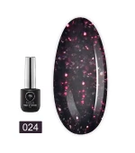 Гель лак Saga Fiery gel светоотражающий 8/9 мл (024 )