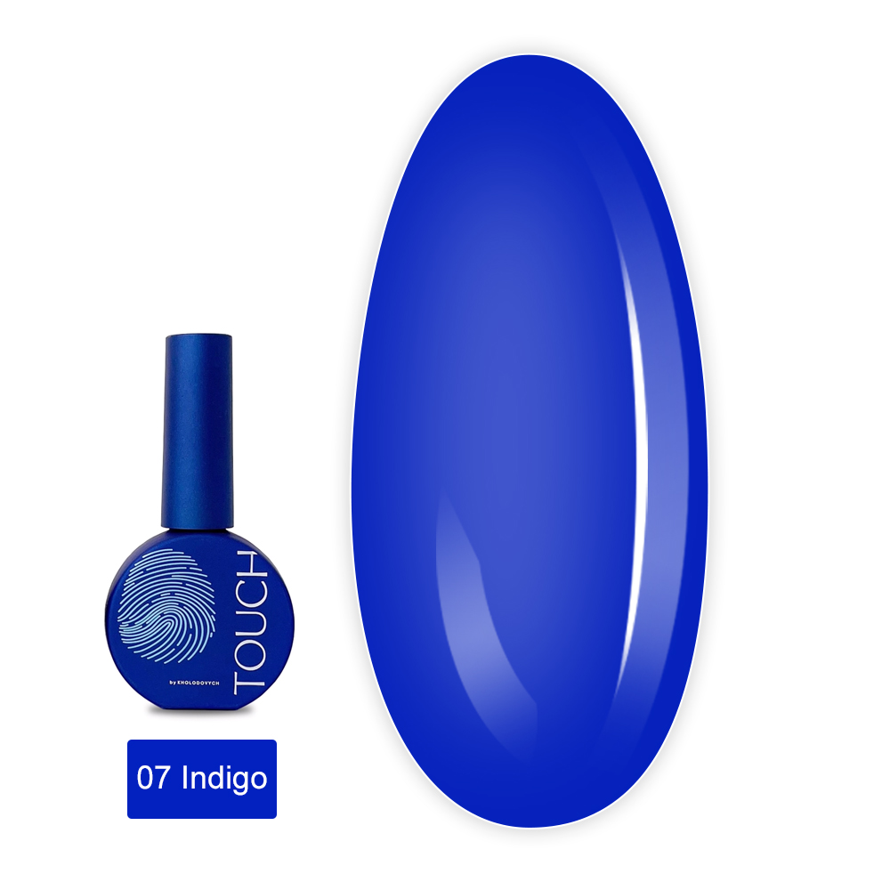 Гель лак  Touch Витражный (алхимия) 9 мл (07 Indigo)