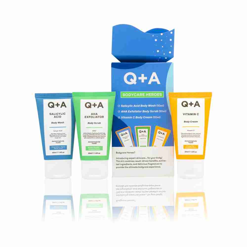 Набор подарочный Q+A Bodycare Heroes Gift Set