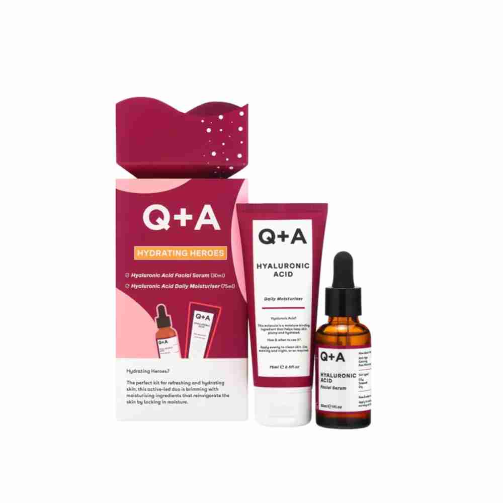 Набор подарочный Q+A Hydrating Heroes Gift Set