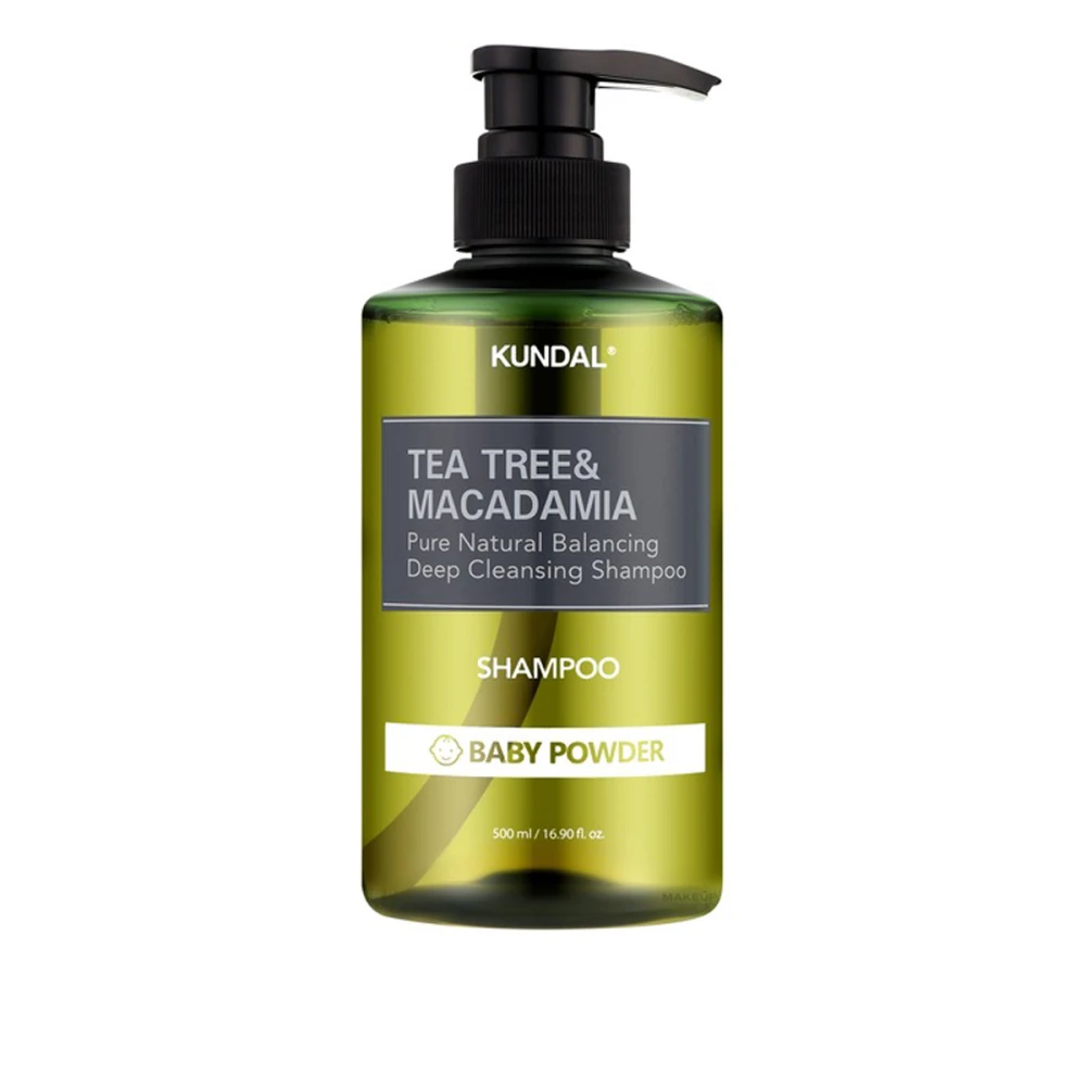Шампунь Tea Tree & Macadamia Deep Cleansing Shampoo (Baby Powder) 500 мл