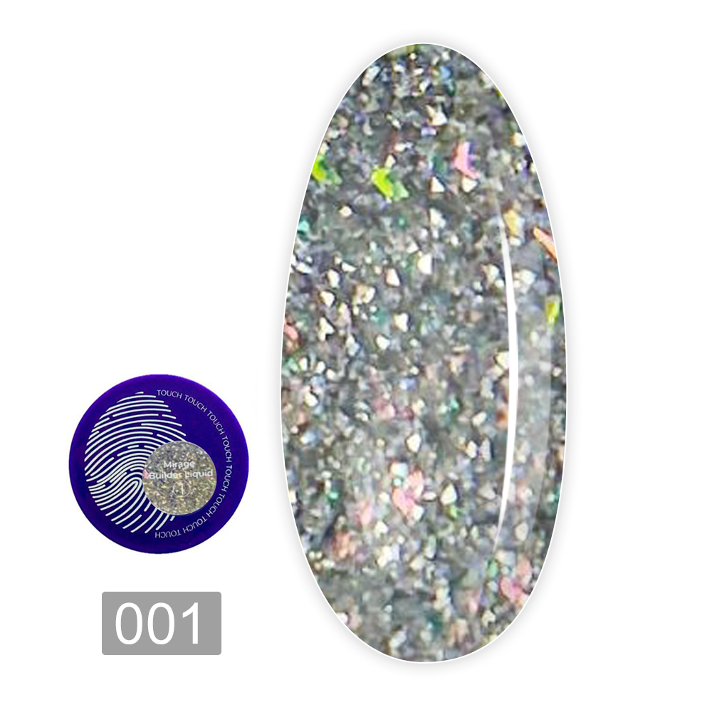 Гель для ногтей Builder Liquid 15 мл (Mirage 01)