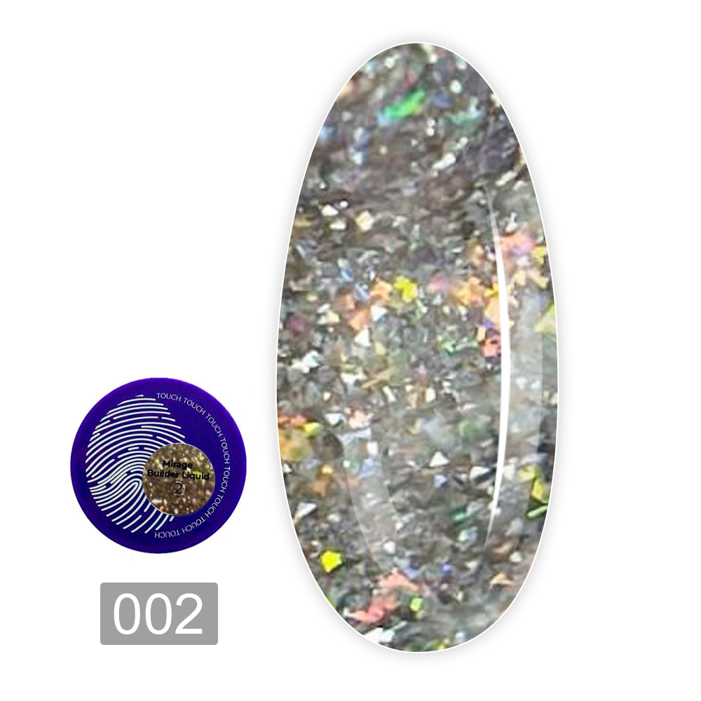 Гель для ногтей Builder Liquid 15 мл (Mirage 02)