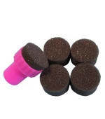 Штамп для стемпинга для омбре с малиновой ручкой + 4 запаски