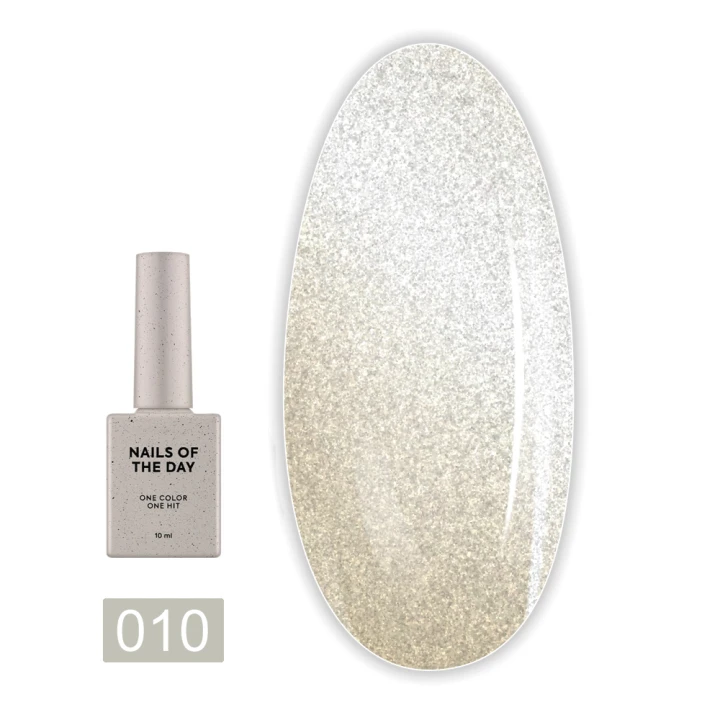 Гель-лак  NailSofTheDay Korean cat eye 10 мл (010)