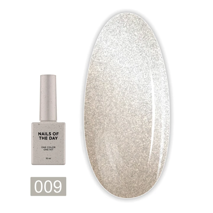Гель-лак  NailSofTheDay Korean cat eye 10 мл (009)