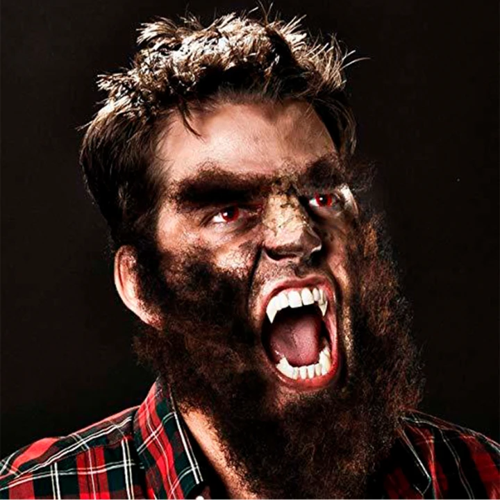 Набор кремового грима для образа "Волк-оборотень" 17 г