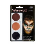 Набор кремового грима для образа "Волк-оборотень" 17 г