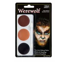 Набор кремового грима для образа "Волк-оборотень" 17 г
