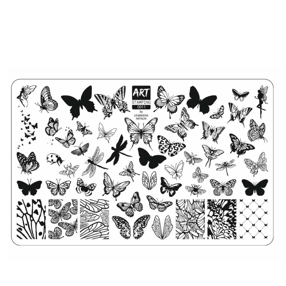 Пластина для стемпинга ART Stamping (0011)