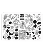 Пластина для стемпінгу ART Stamping Mini (Fruits)