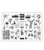 Пластина для стемпинга ART Stamping Mini (Halloween)