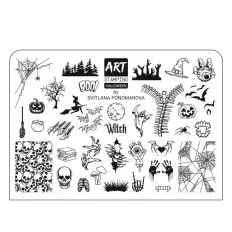 Пластина для стемпінгу ART Stamping Mini (Halloween)