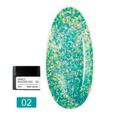 Білдер-гель з ефектом хамелеону Jerden Proff Fancy Builder Gel 20мл (02)