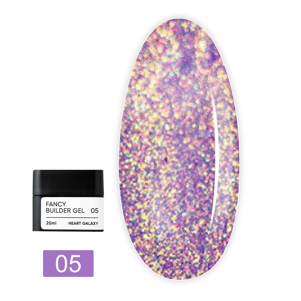 Биллдер-гель с эффектом хамелеона Jerden Proff Fancy Builder Gel 20мл (05)