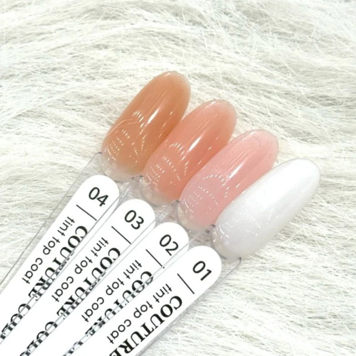 Топ без липкого шару COUTURE Colour Tint Top Coat 9мл (01)