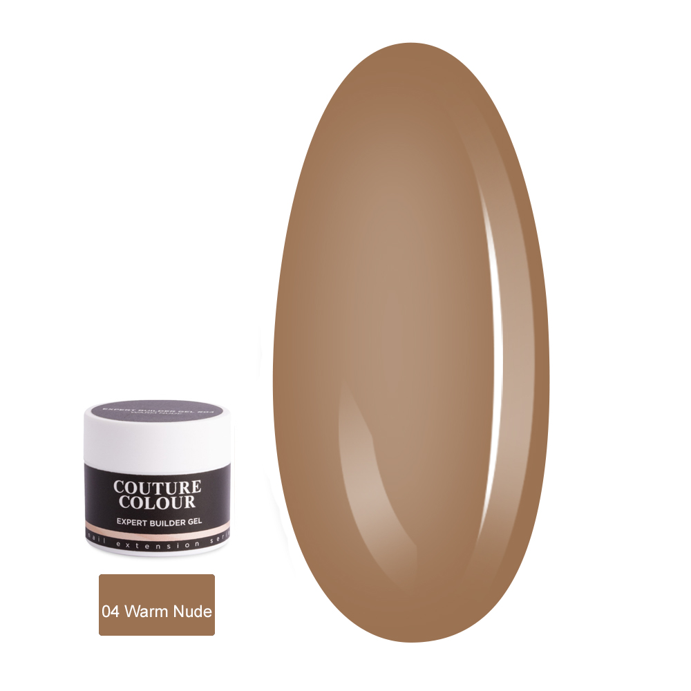 Биллдер-гель для наращивания ногтей COUTURE Colour Expert Builder Gel 15 мл (04 Warm Nude)