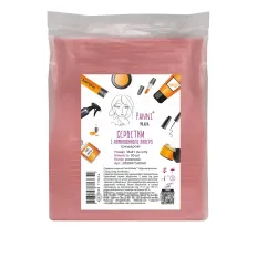 Серветка-нагрудник PANNI MLADA ПМ медична 3-шарова 33х41 см 50 шт/уп. (Персиковий)