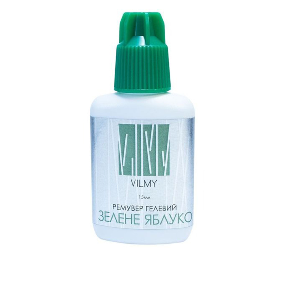 Ремувер гелевий Vilmy 15 мл (Зелене яблуко)