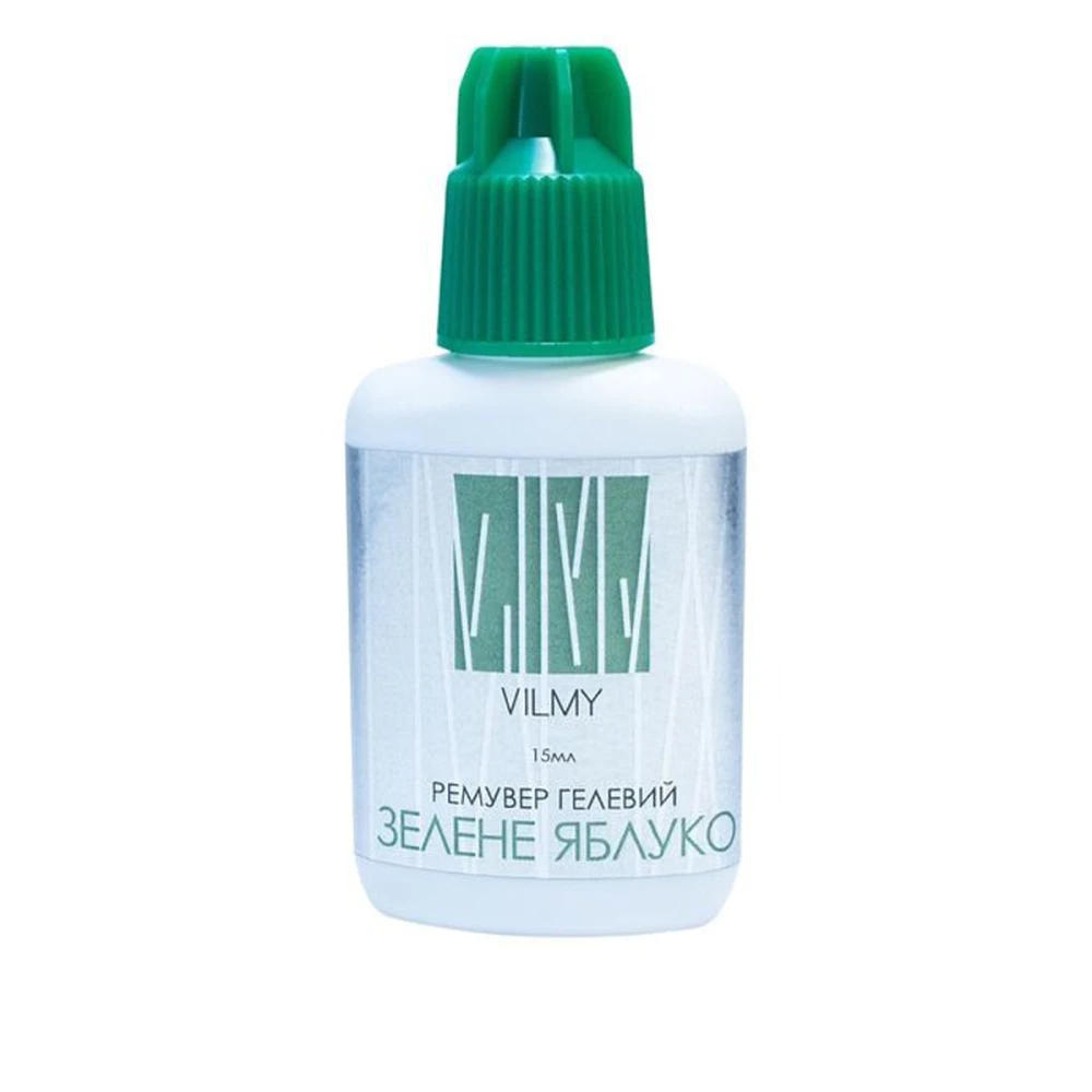 Ремувер гелевий Vilmy 15 мл (Зелене яблуко)