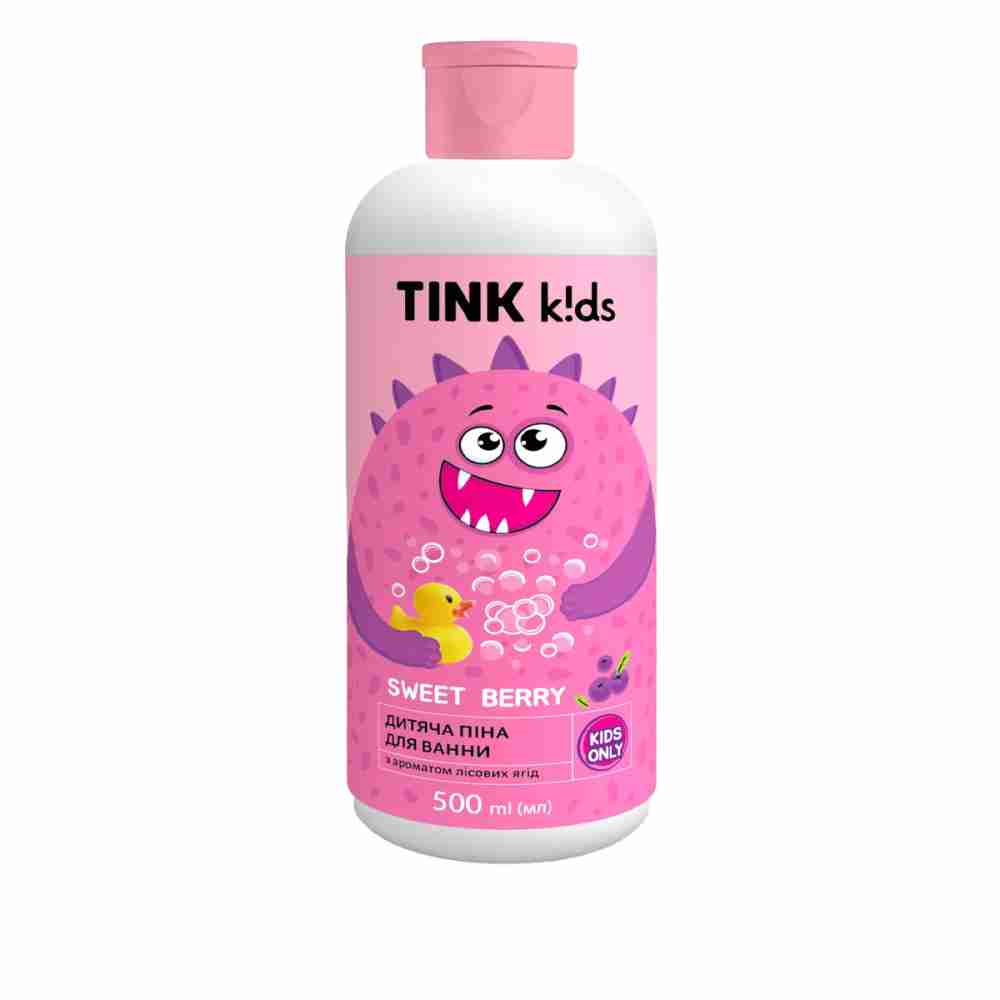 Детская пена для ванны Tink kids 500 мл (Sweet Berry)