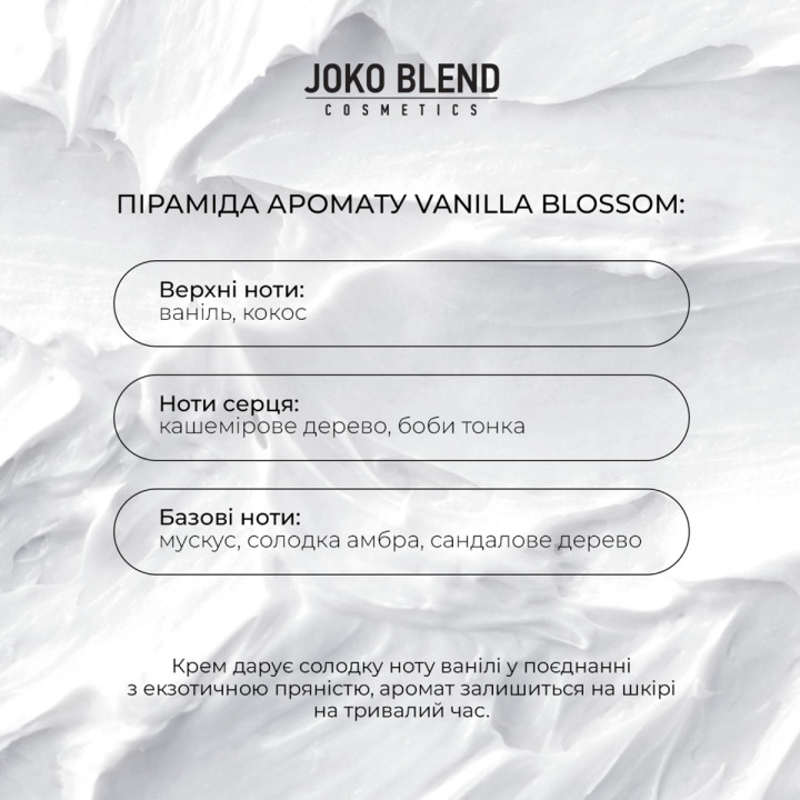 Крем для рук парфюмированный Joko Blend 30 мл (Vanilla Blossom)