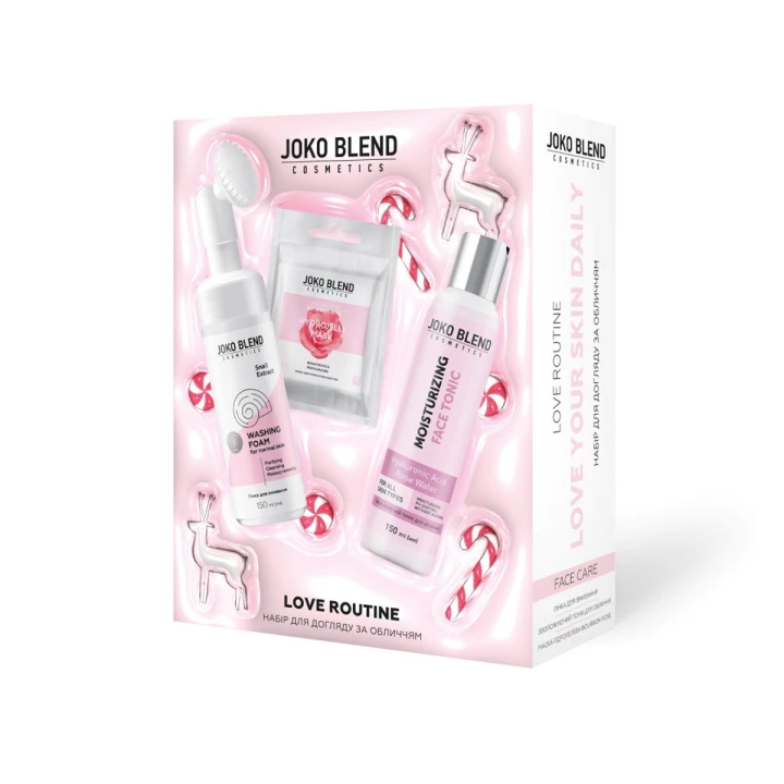 Набор новогодний по уходу за лицом Love Routine