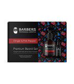 Подарунковий новорічний набір для догляду за бородою Ginger & Pink Pepper