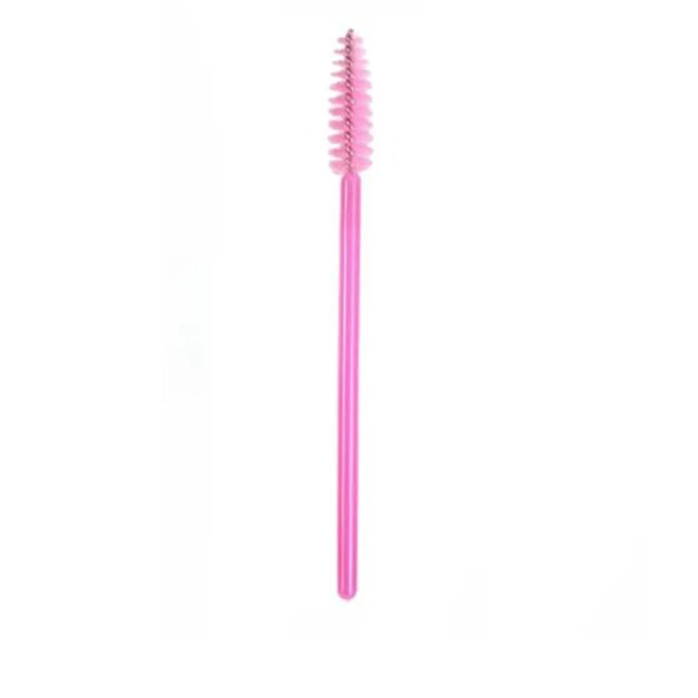 Щеточка для ресниц Vivienne розовая ручка 10 шт (Розовая)