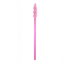 Щіточка для вій Vivienne рожева ручка 10 шт (Рожева)