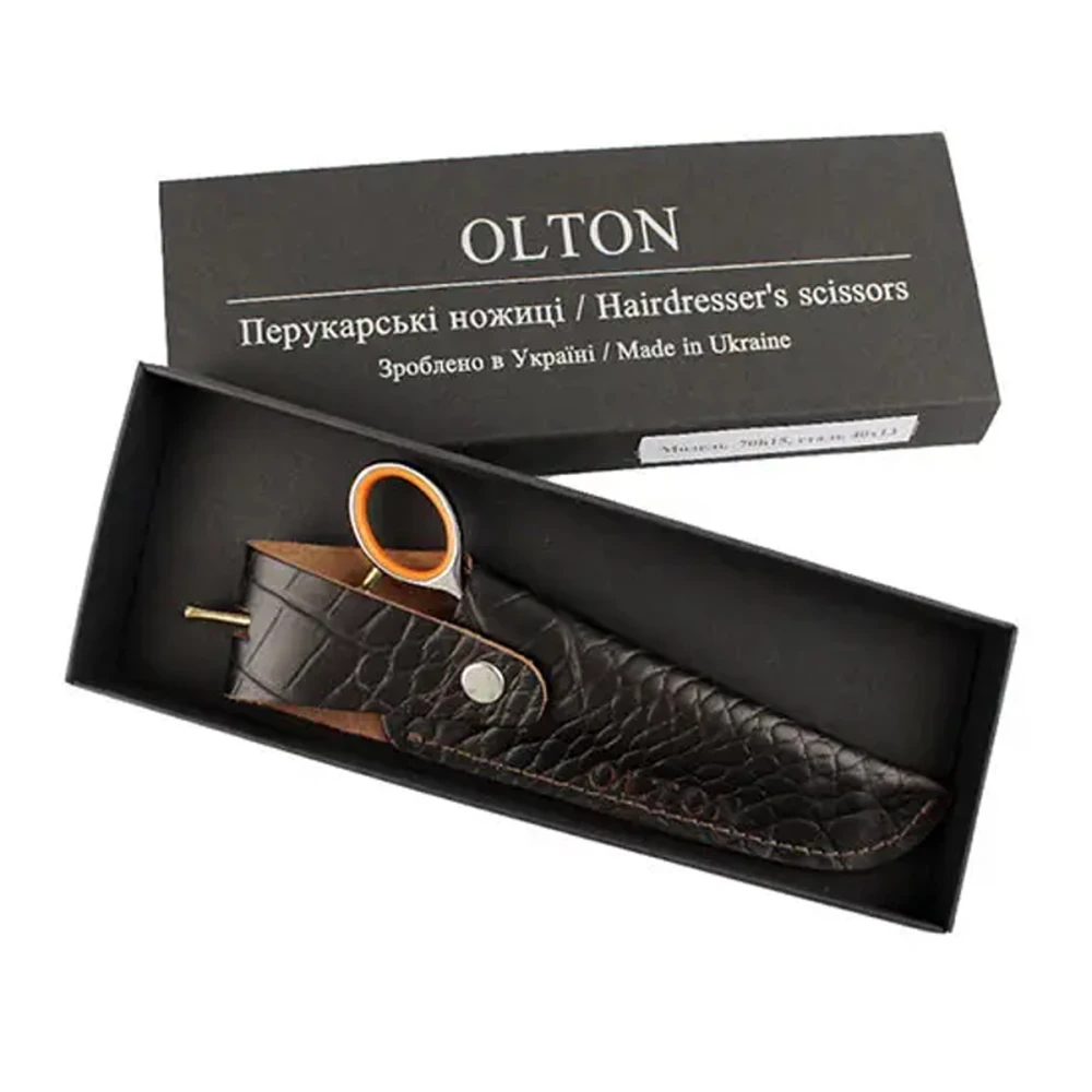 Ножницы парикмахерские 70h13Ф сталь 40 мм13 мм+чехол+ключ