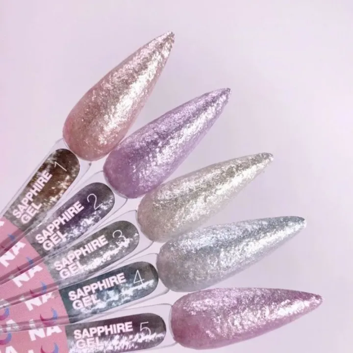 Блестки для ногтей Sapphire Gel 5 мл (01)