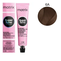 Фарба для волосся Matrix без аміаку SUPER SYNC 90 мл (6А)