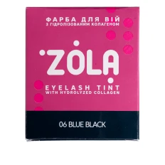 Фарба для брів та вій з колагеном Tint With Collagen 5 мл (06 Blue Black)