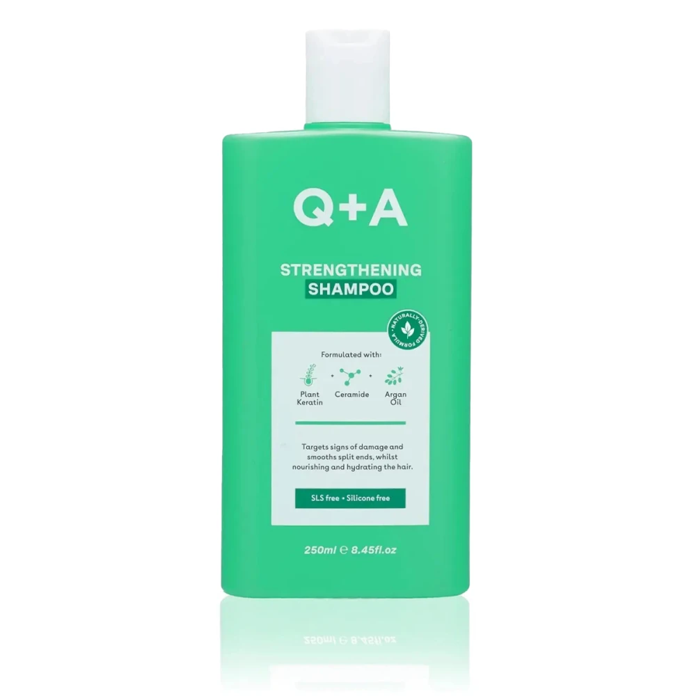 Шампунь для укрепления и улучшения роста волос Q+A Strengthening Shampoo 250ml