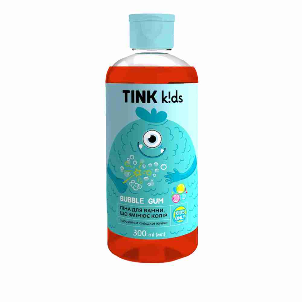 Детская пена для ванной Tink kids 300 мл (Bubble Gum)